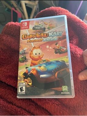Nintendo Switch Garfield Kart Furious Racing Video Game